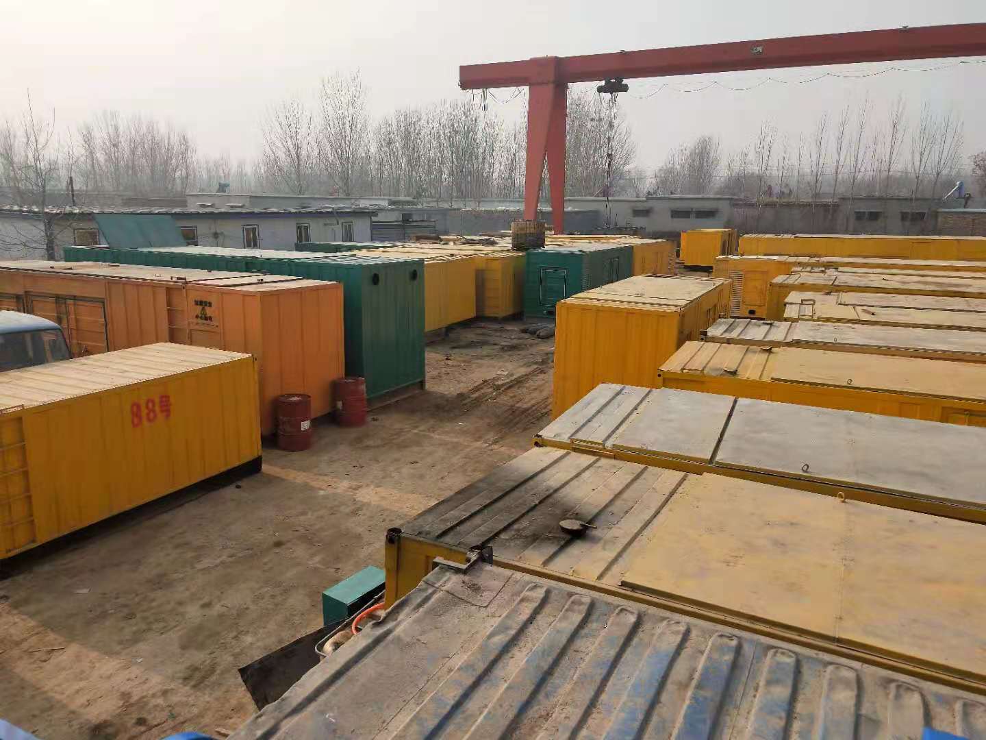 绥宁租赁发电机-灰尘、风沙对柴油发电机组造成哪些不良影响？