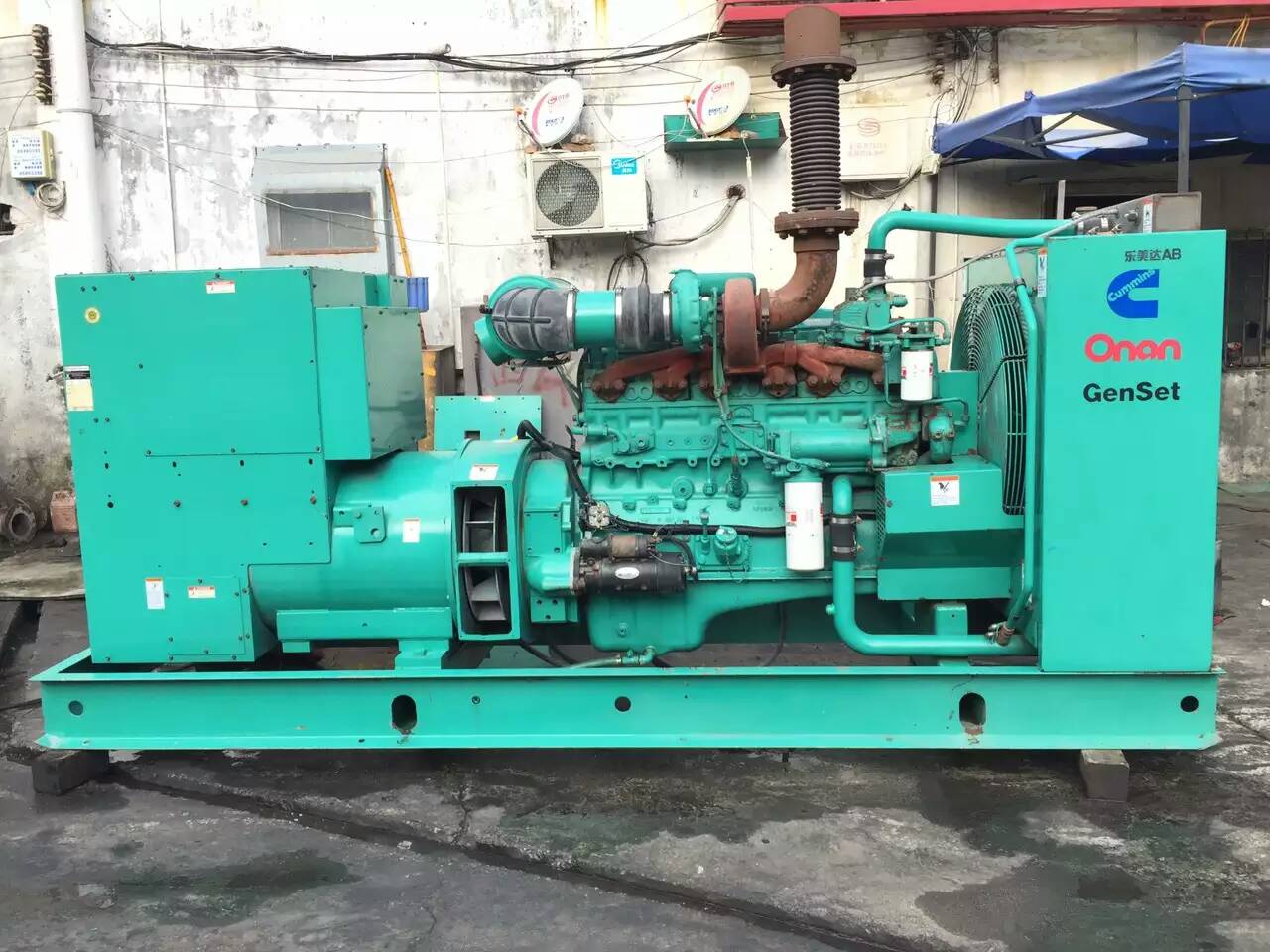 绥宁租赁发电机-柴油发电机不正常冒烟的原因